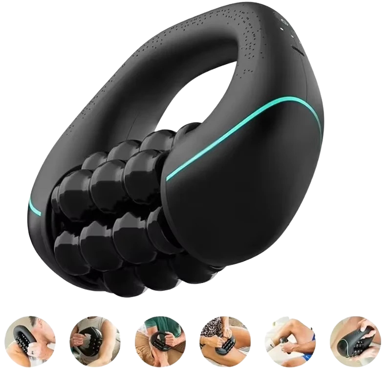 Rouleau de massage vibrant – Foam roller récupération musculaire