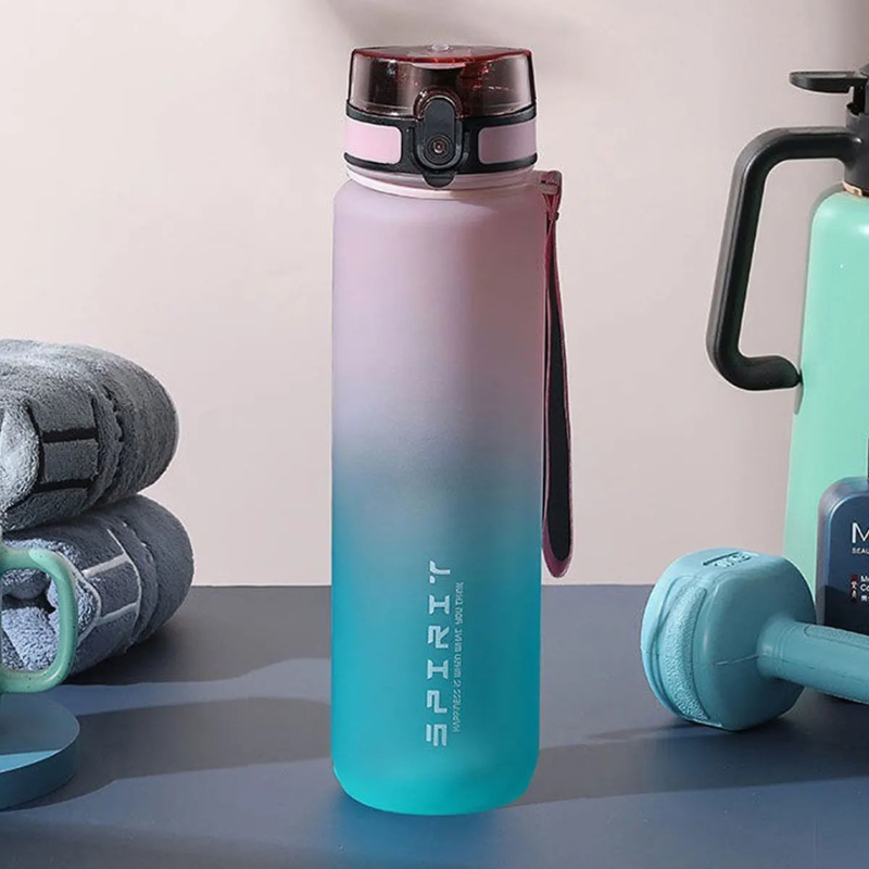 Gourde de sport 1L  – Bouteille réutilisable pour l'entraînement