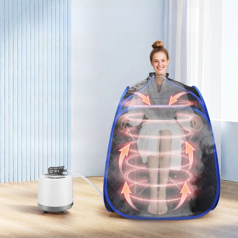 Sauna vapeur portable pliant – Tente de relaxation individuelle