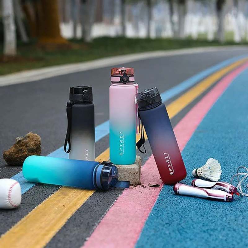 Gourde de sport 1L  – Bouteille réutilisable pour l'entraînement