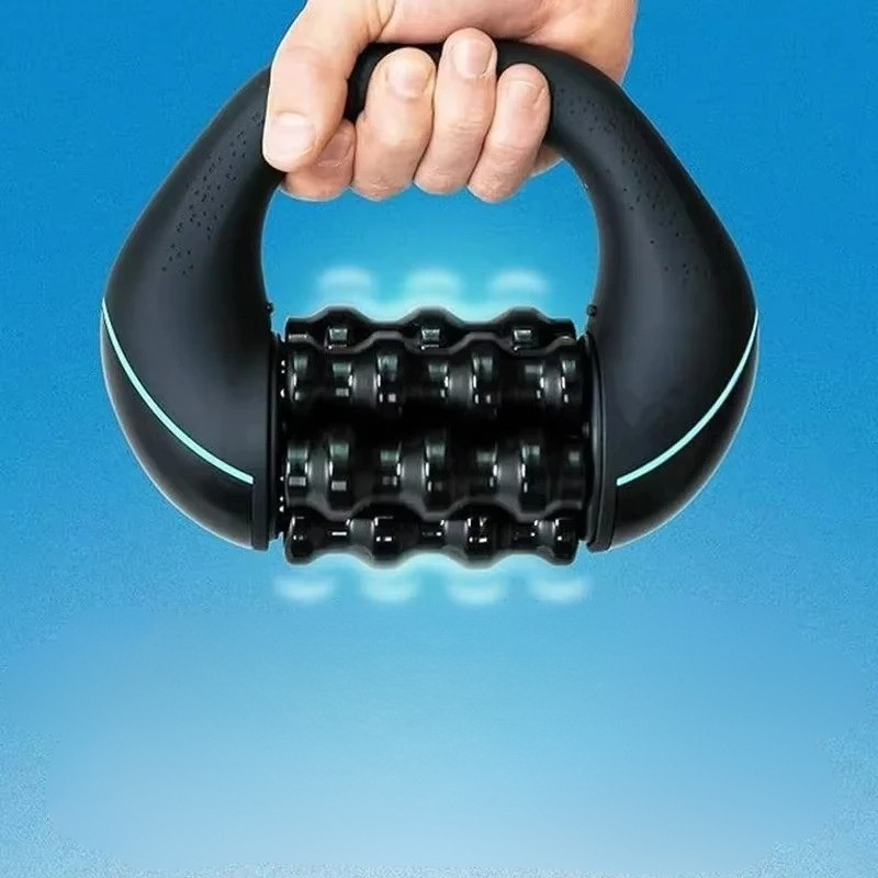 Rouleau de massage vibrant – Foam roller récupération musculaire